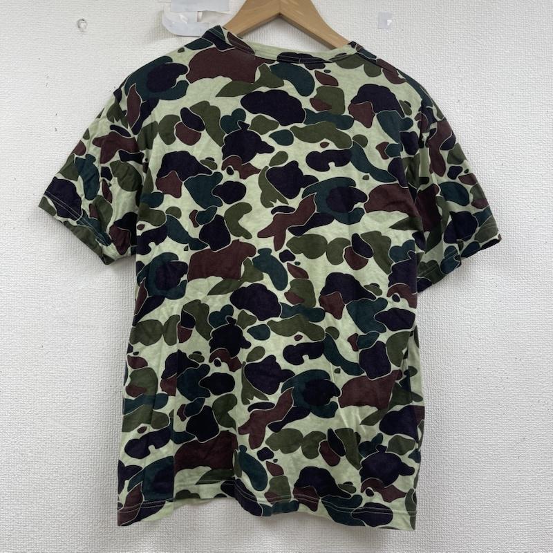 コムデギャルソンオム COMME des GARCONS HOMME Tシャツ 半袖 CdGH ボックス ロゴ プリント 迷彩柄 Tシャツ カットソー ht-t004 S マルチカラー / マルチカラー / multicolor メンズ USED 古着 中古 50159412