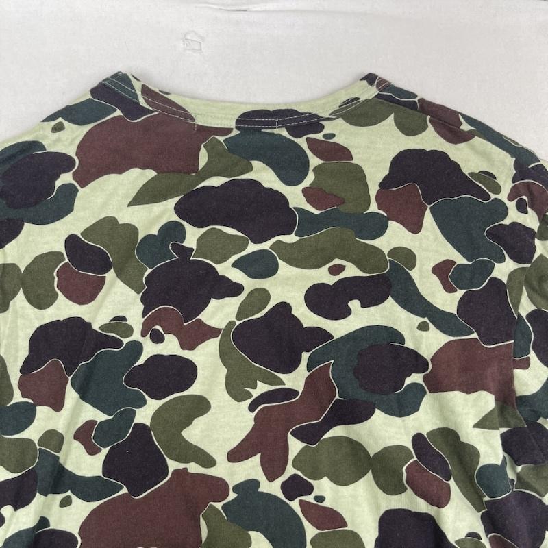 コムデギャルソンオム COMME des GARCONS HOMME Tシャツ 半袖 CdGH ボックス ロゴ プリント 迷彩柄 Tシャツ カットソー ht-t004 S マルチカラー / マルチカラー / multicolor メンズ USED 古着 中古 50159412