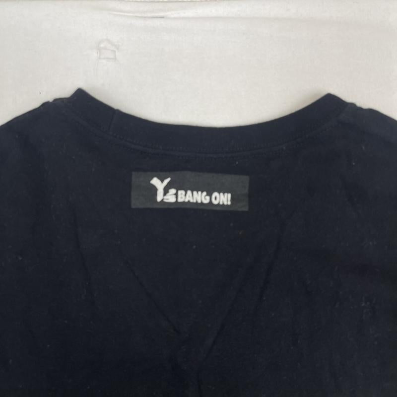 ワイズ Y s Tシャツ 半袖 Y s Bang On! 日本製 テディベア グラフィック プリント Tシャツ yk-t88-052 2 黒 / ブラック / black メンズ USED 古着 中古 50159418