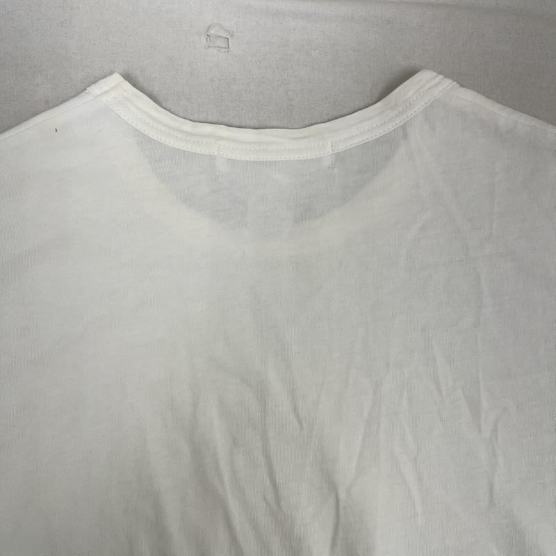 コムデギャルソンシャツ COMME des GARCONS SHIRT Tシャツ 半袖 アシンメトリー テールカット レイヤード ロング丈 半袖 Tシャツ M 白 / ホワイト / white メンズ USED 古着 中古 50159419