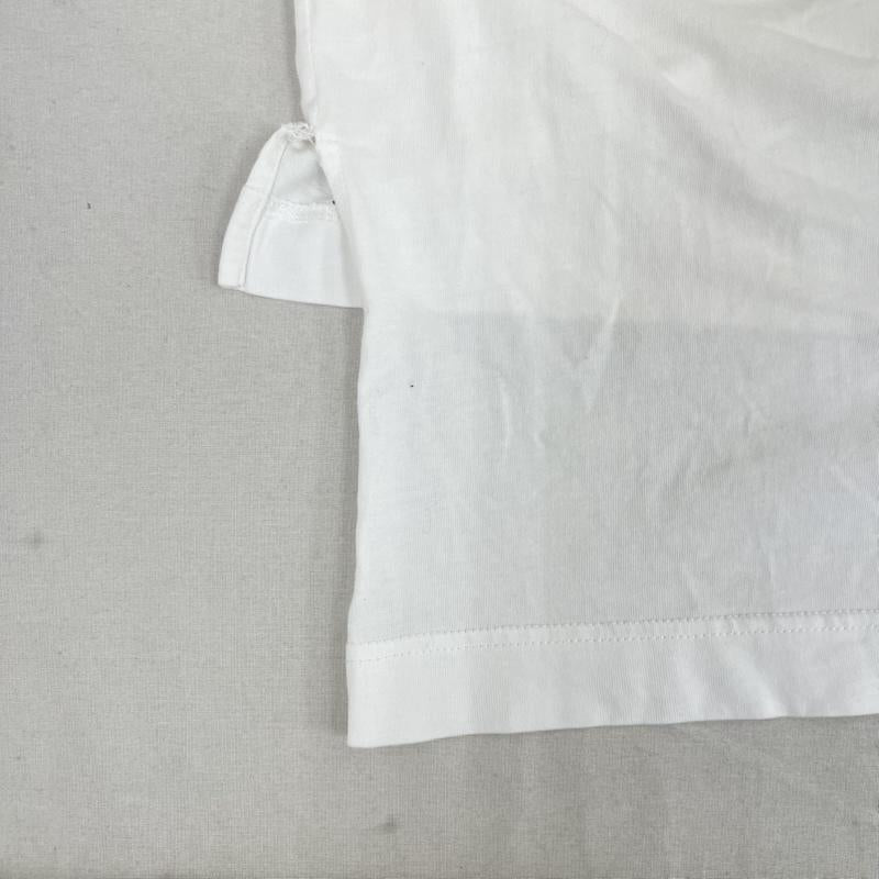 コムデギャルソンシャツ COMME des GARCONS SHIRT Tシャツ 半袖 アシンメトリー テールカット レイヤード ロング丈 半袖 Tシャツ M 白 / ホワイト / white メンズ USED 古着 中古 50159419