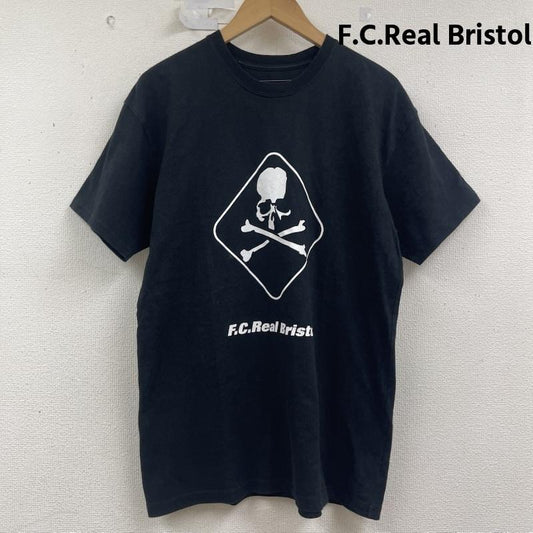 エフシーレアルブリストル F.C.Real Bristol Tシャツ 半袖 mastermind スカル ドクロ ロゴ プリント Tシャツ fcrb-170094 S 黒 / ブラック / black メンズ USED 古着 中古 50159435