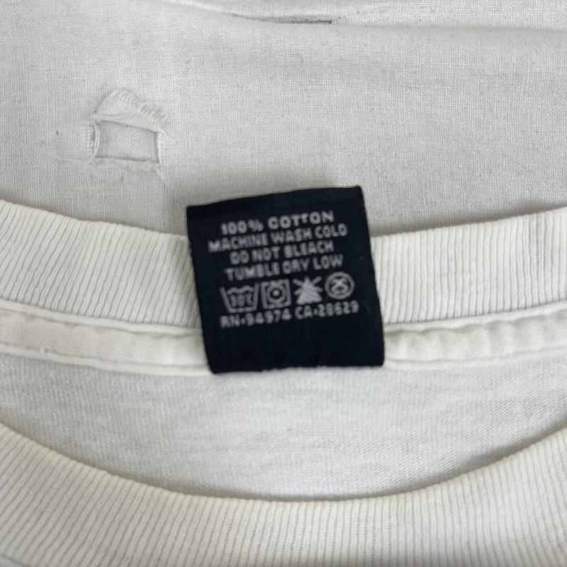 ステューシー STUSSY Tシャツ 半袖 00s SKATE TOUGH YOU LITTLE BOYS ナオミ キャンベル Tシャツ L 白 / ホワイト / white メンズ USED 古着 中古 50159441