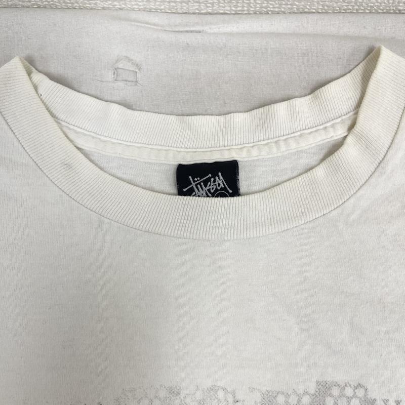 ステューシー STUSSY Tシャツ 半袖 00s SKATE TOUGH YOU LITTLE BOYS ナオミ キャンベル Tシャツ L 白 / ホワイト / white メンズ USED 古着 中古 50159441