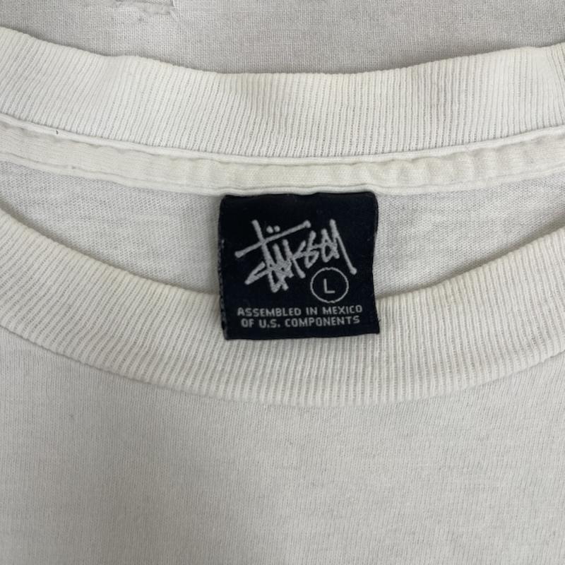 ステューシー STUSSY Tシャツ 半袖 00s SKATE TOUGH YOU LITTLE BOYS ナオミ キャンベル Tシャツ L 白 / ホワイト / white メンズ USED 古着 中古 50159441