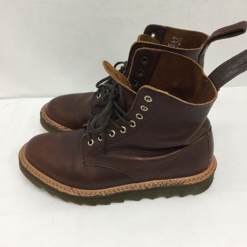 ドクターマーチン Dr.Martens ブーツ ショートブーツ ドクターマーチン DR.MARTENS 1F66 8ホールブーツ シューズ イングランド製 UK：7 茶 / ブラウン / brown メンズ USED 古着 中古 50159457