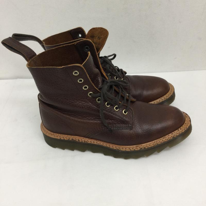 ドクターマーチン Dr.Martens ブーツ ショートブーツ ドクターマーチン DR.MARTENS 1F66 8ホールブーツ シューズ イングランド製 UK：7 茶 / ブラウン / brown メンズ USED 古着 中古 50159457