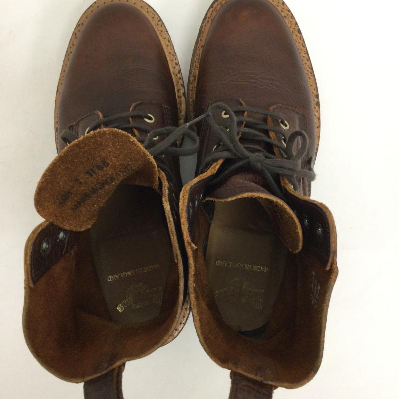 ドクターマーチン Dr.Martens ブーツ ショートブーツ ドクターマーチン DR.MARTENS 1F66 8ホールブーツ シューズ イングランド製 UK：7 茶 / ブラウン / brown メンズ USED 古着 中古 50159457