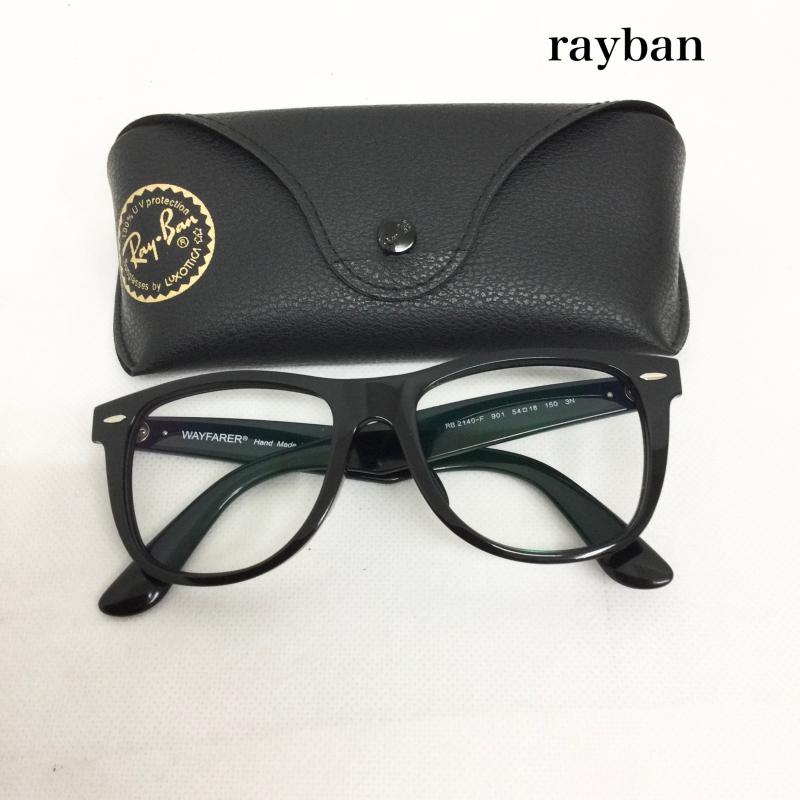 レイバン Ray-Ban めがね・サングラス サングラス レイバン サングラス RB2140F 901 ウェイファーラー WAYFARER - 黒 / ブラック / black メンズ USED 古着 中古 50159464