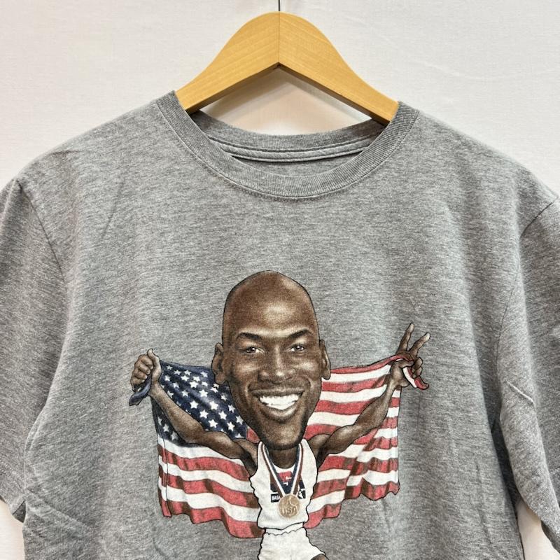 ナイキ NIKE Tシャツ 半袖 マイケル・ジョーダン 92年 ドリームチーム Tシャツ S 灰 / グレー / gray メンズ USED 古着 中古 50159471
