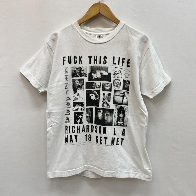 古着 USED Tシャツ 半袖 Richardson Weirdo Dave コラボ Fuck This Life展 記念 Tシャツ S 白 / ホワイト / white メンズ USED 古着 中古 50159473