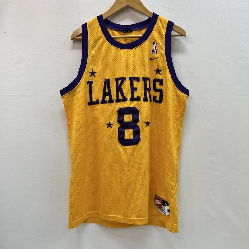 ナイキ NIKE タンクトップ タンクトップ 90s 00s NBA レイカーズ コービー・ブライアント ゲームシャツ M 黄 / イエロー / yellow メンズ USED 古着 中古 50159474