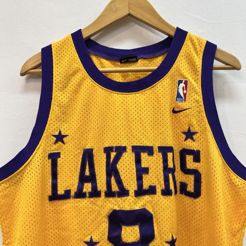 ナイキ NIKE タンクトップ タンクトップ 90s 00s NBA レイカーズ コービー・ブライアント ゲームシャツ M 黄 / イエロー / yellow メンズ USED 古着 中古 50159474