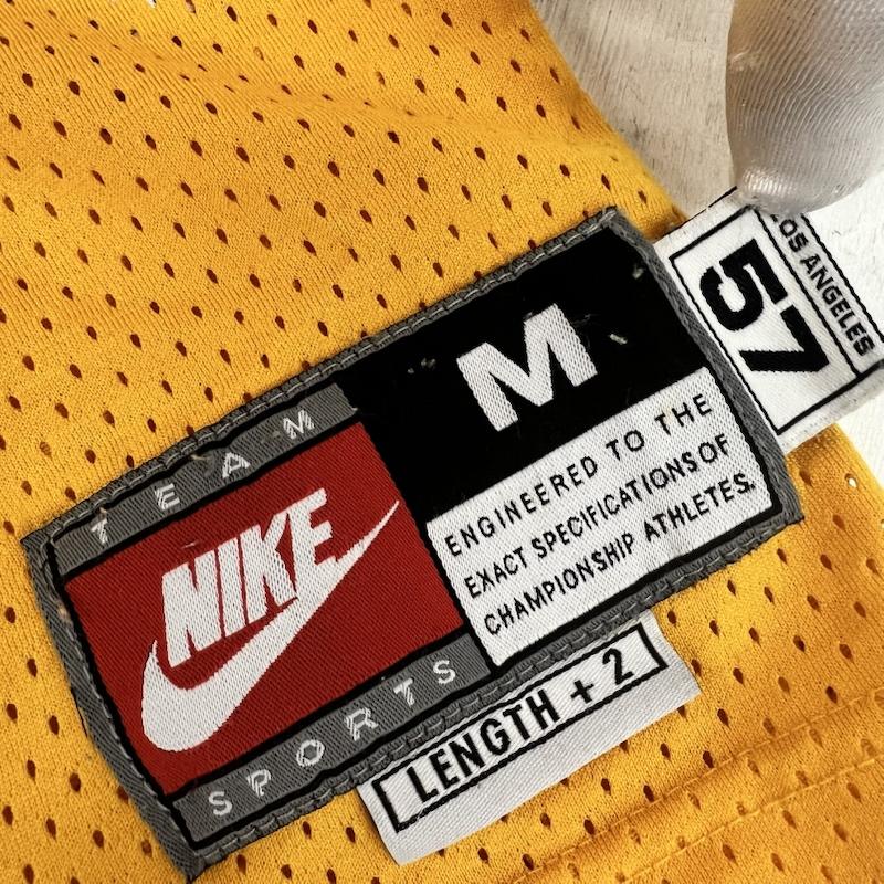 ナイキ NIKE タンクトップ タンクトップ 90s 00s NBA レイカーズ コービー・ブライアント ゲームシャツ M 黄 / イエロー / yellow メンズ USED 古着 中古 50159474