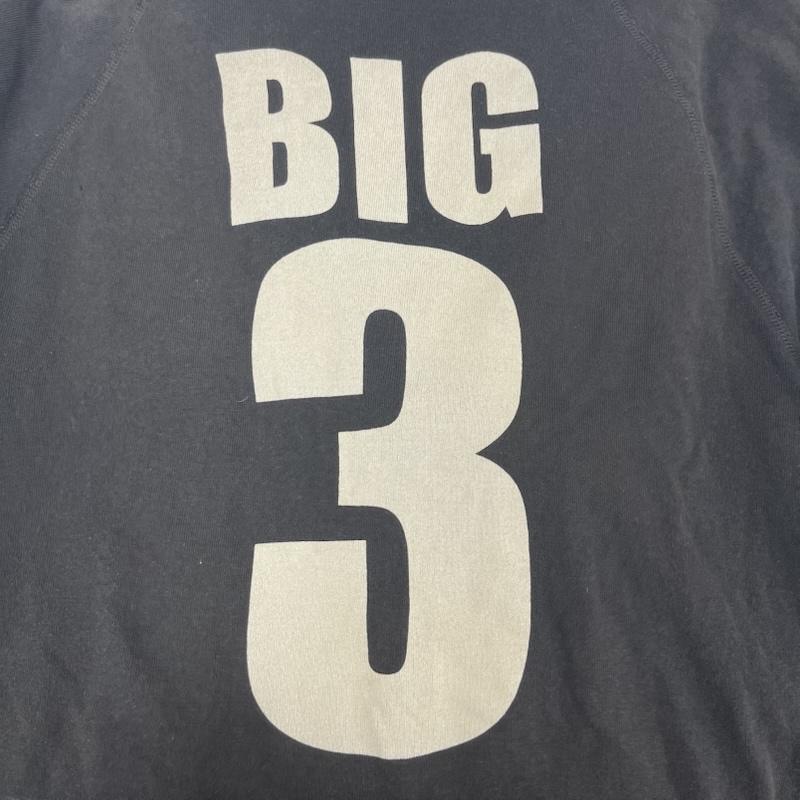 ティーエムティー TMT パーカー 長袖 日本製 YOURS BIG3 プリント ロゴ スウェット パーカー M 黒 / ブラック / black メンズ USED 古着 中古 50159501