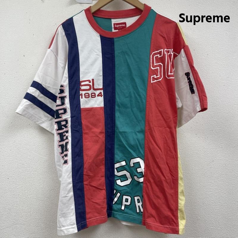 シュプリーム Supreme Tシャツ 半袖 21ss Reconstructed S/S Top グラフィック ロゴ Tシャツ M マルチカラー / マルチカラー / multicolor メンズ USED 古着 中古 50159505