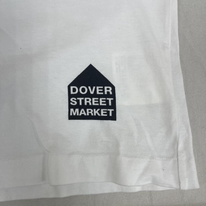 ドーバーストリートマーケット DOVER STREET MARKET Tシャツ 半袖 日本製 10周年 アニバーサリー 限定 ロゴ デザイン Tシャツ M 白 / ホワイト / white メンズ USED 古着 中古 50159508