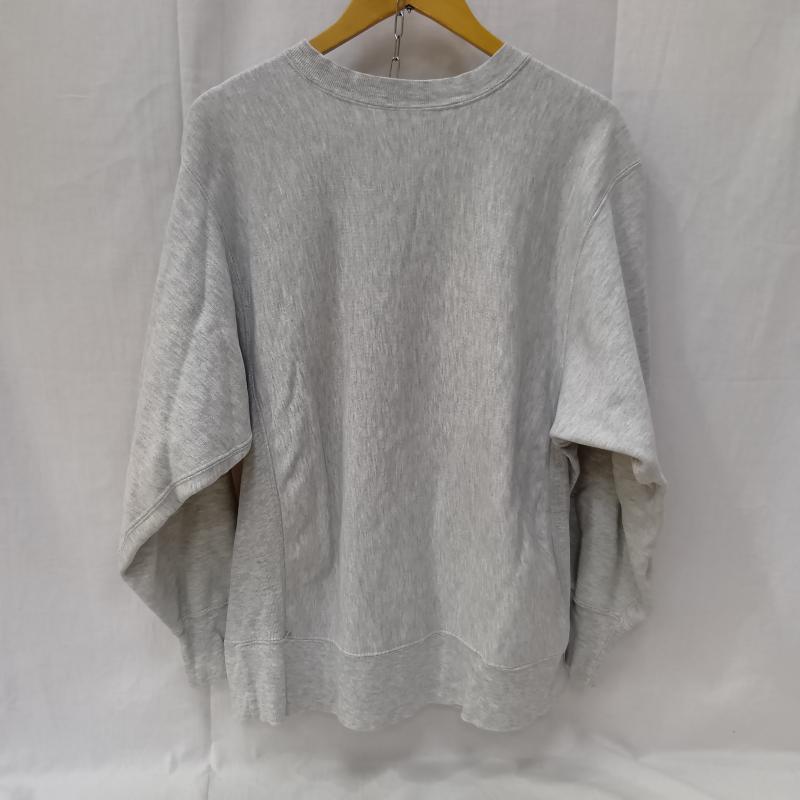 チャンピオン Champion トレーナー 長袖 80s リバースウィーブトリコタグ前期 カレッジロゴ スウェット グレー XL XL プリント X ロゴ、文字 灰 / グレー / gray メンズ USED 古着 中古 50159521