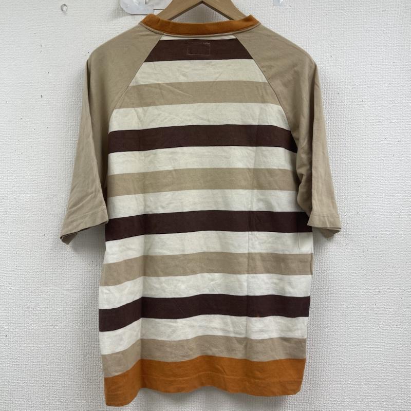 ステューシー STUSSY Tシャツ 半袖 90s 00s ラグラン マルチカラー ボーダー Tシャツ S 茶 / ブラウン / brown メンズ USED 古着 中古 50159525