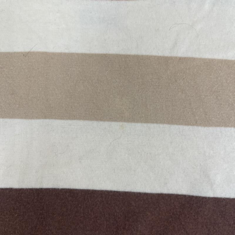 ステューシー STUSSY Tシャツ 半袖 90s 00s ラグラン マルチカラー ボーダー Tシャツ S 茶 / ブラウン / brown メンズ USED 古着 中古 50159525