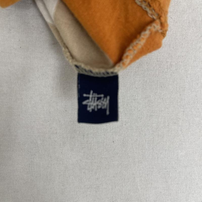 ステューシー STUSSY Tシャツ 半袖 90s 00s ラグラン マルチカラー ボーダー Tシャツ S 茶 / ブラウン / brown メンズ USED 古着 中古 50159525
