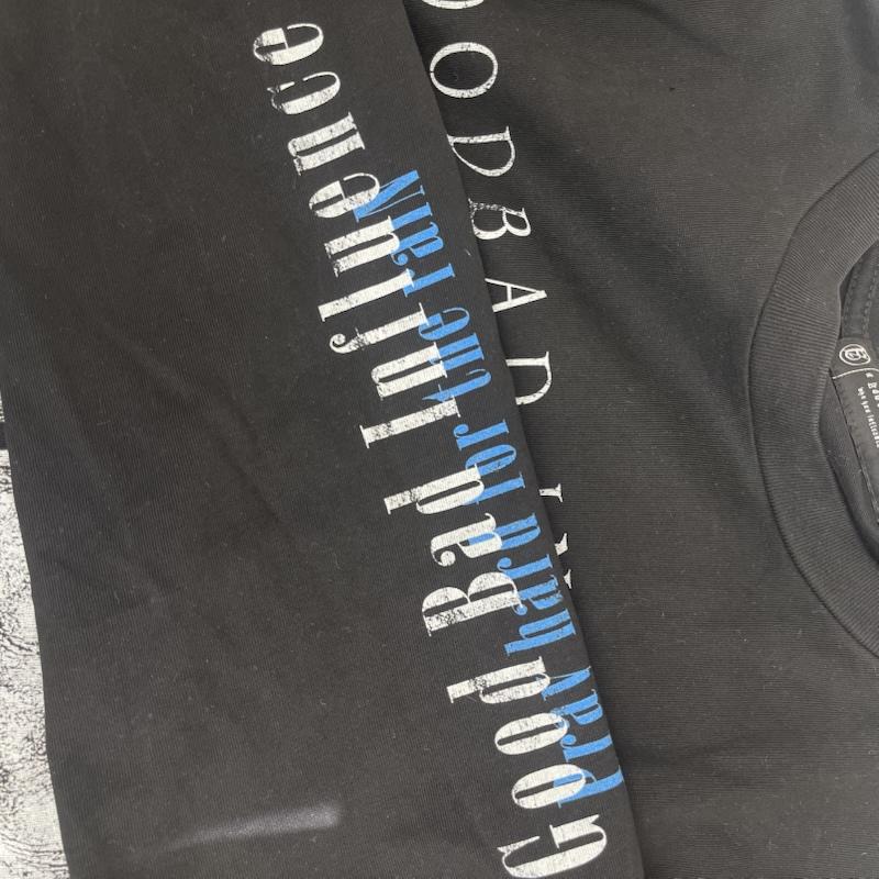 古着 USED Tシャツ 長袖 A GOOD BAD INFLUENCEZEPP SKULL FACE ロングスリーブ Tシャツ XL 黒 / ブラック / black メンズ USED 古着 中古 50159528