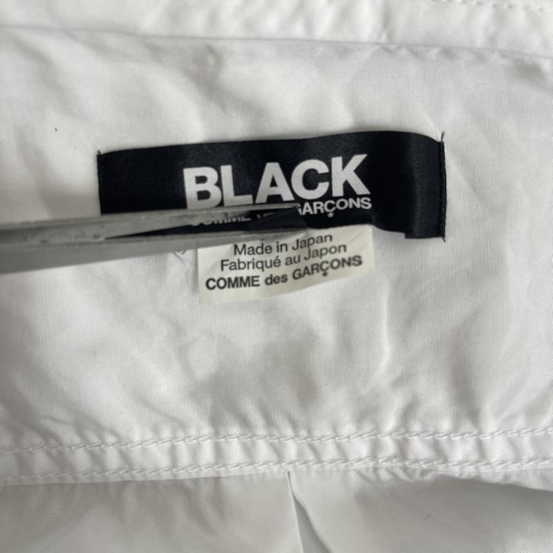 ブラックコムデギャルソン BLACK COMME des GARCONS シャツ、ブラウス 長袖 AD2021 フード付き ロング スリーブ シャツ 1h-b015 M 白 / ホワイト / white メンズ USED 古着 中古 50159538