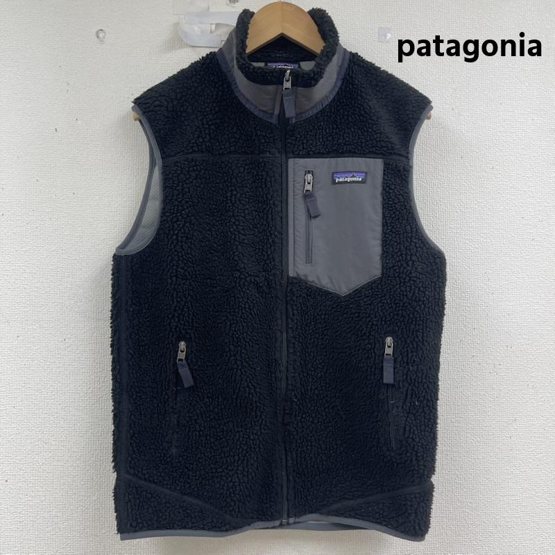 パタゴニア patagonia ジャケット、上着 ダウンベスト CLASSIC RETRO-X VEST ボア ジップアップ ベスト 23048fa17 S 黒 / ブラック / black メンズ USED 古着 中古 50159540