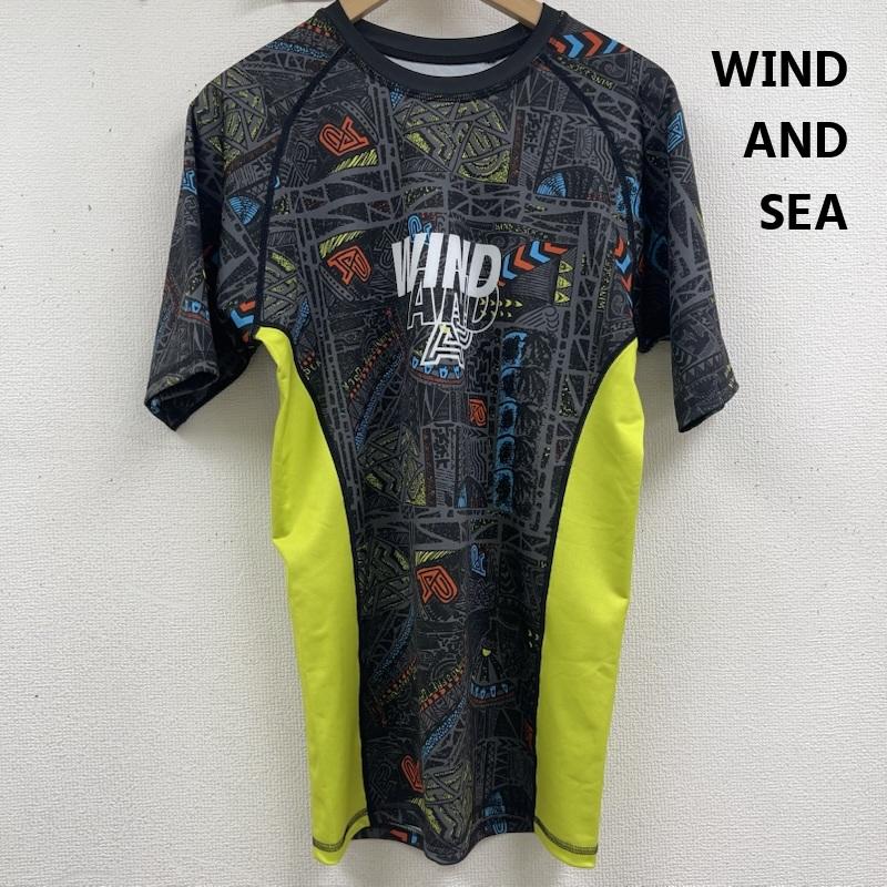 ウィンダンシー WIND AND SEA Tシャツ 半袖 A&P SS ラッシュガード Tシャツ XL マルチカラー / マルチカラー / multicolor メンズ USED 古着 中古 50159545