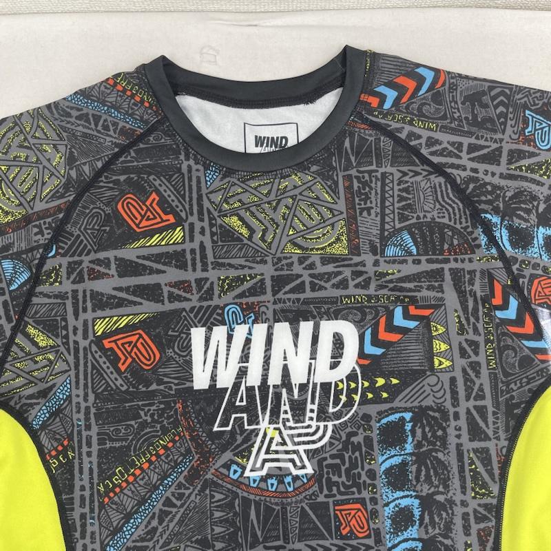 ウィンダンシー WIND AND SEA Tシャツ 半袖 A&P SS ラッシュガード Tシャツ XL マルチカラー / マルチカラー / multicolor メンズ USED 古着 中古 50159545