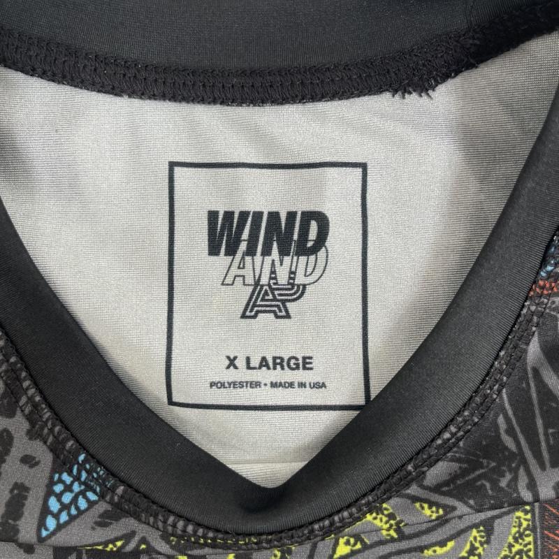 ウィンダンシー WIND AND SEA Tシャツ 半袖 A&P SS ラッシュガード Tシャツ XL マルチカラー / マルチカラー / multicolor メンズ USED 古着 中古 50159545