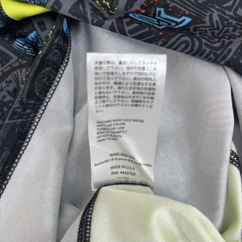 ウィンダンシー WIND AND SEA Tシャツ 半袖 A&P SS ラッシュガード Tシャツ XL マルチカラー / マルチカラー / multicolor メンズ USED 古着 中古 50159545