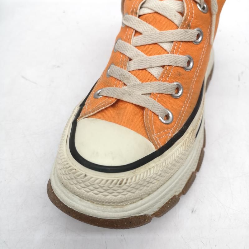コンバース CONVERSE スニーカー スニーカー ALL STAR R TREKWAVE HI 1SD273 厚底 ハイカット スニーカー 23.5cm 橙 / オレンジ / orange レディース USED 古着 中古 50159548