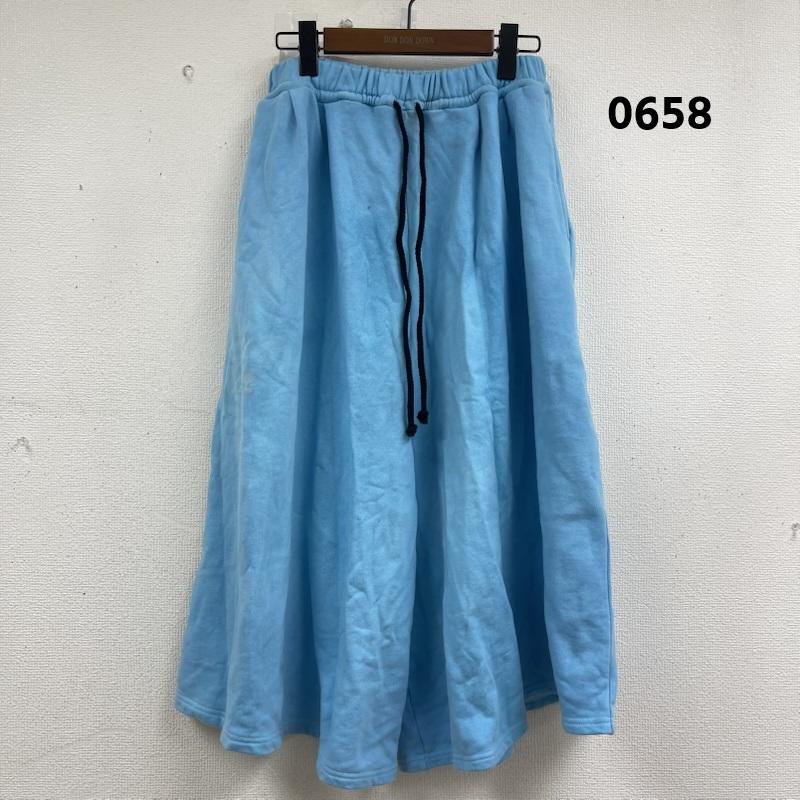 古着 USED パンツ ワークパンツ、ペインターパンツ 0658 コットン ワイド ビッグ シルエット スウェット パンツ 0658-02 1 水色 / ライトブルー / メンズ USED 古着 中古 50159551