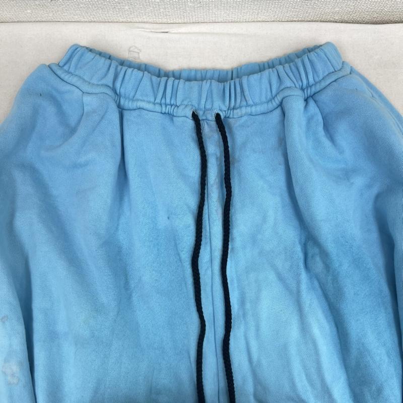 古着 USED パンツ ワークパンツ、ペインターパンツ 0658 コットン ワイド ビッグ シルエット スウェット パンツ 0658-02 1 水色 / ライトブルー / メンズ USED 古着 中古 50159551