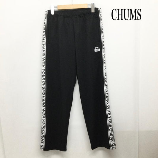 チャムス CHUMS パンツ スラックス カーンズ トラックパンツ CH03-1359-K001 M 無地 黒 / ブラック / black メンズ USED 古着 中古 50159554