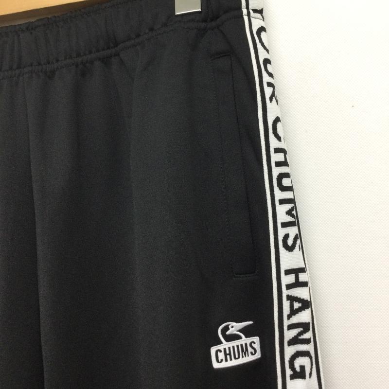 チャムス CHUMS パンツ スラックス カーンズ トラックパンツ CH03-1359-K001 M 無地 黒 / ブラック / black メンズ USED 古着 中古 50159554