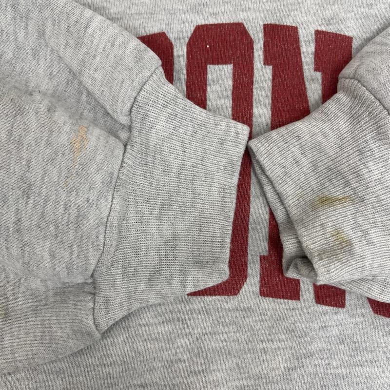 ラッセルアスレティック Russell Athletic トレーナー 長袖 USA製 University of Wisconsin カレッジ ロゴ プリント スウェット XL 灰 / グレー / gray メンズ USED 古着 中古 50159556