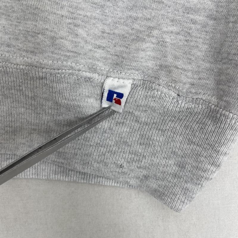 ラッセルアスレティック Russell Athletic トレーナー 長袖 USA製 University of Wisconsin カレッジ ロゴ プリント スウェット XL 灰 / グレー / gray メンズ USED 古着 中古 50159556
