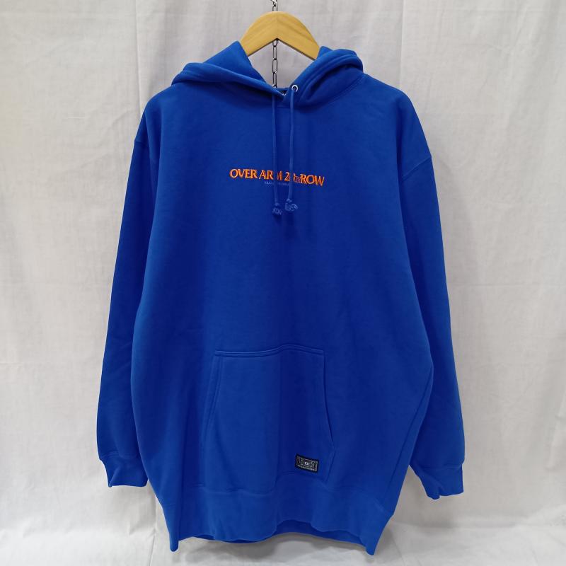 ローリングクレイドル ROLLING CRADLE パーカー 長袖 O.A.T.×ロリクレ 20TH ANNIVERSARY スライムプルオーバーフーディー blue XL XL プリント X キャラクター X ロゴ、文字 青 / ブルー / blue メンズ USED 古着 中古 50159563