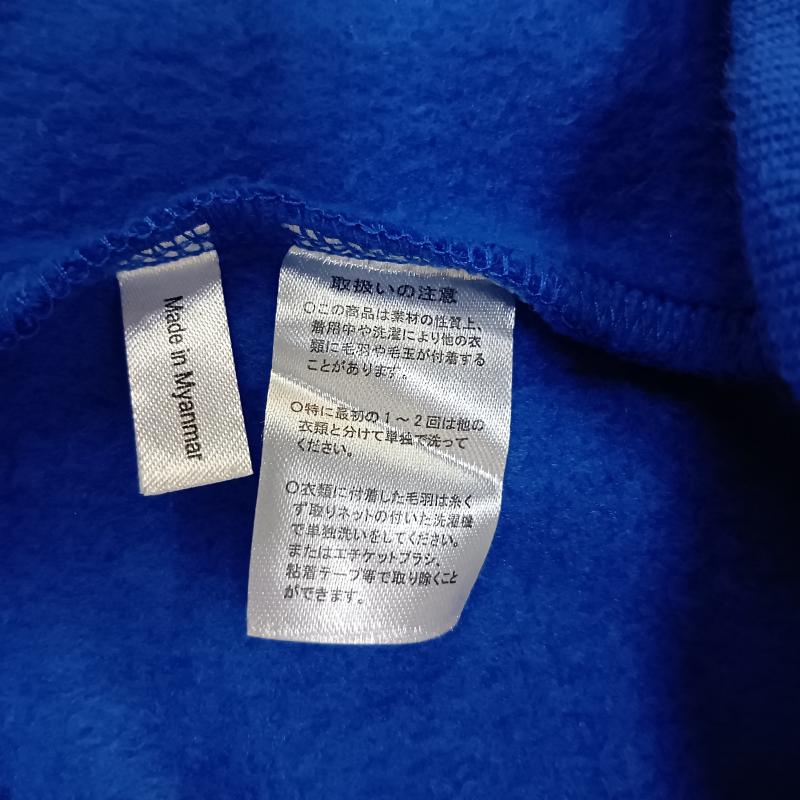 ローリングクレイドル ROLLING CRADLE パーカー 長袖 O.A.T.×ロリクレ 20TH ANNIVERSARY スライムプルオーバーフーディー blue XL XL プリント X キャラクター X ロゴ、文字 青 / ブルー / blue メンズ USED 古着 中古 50159563