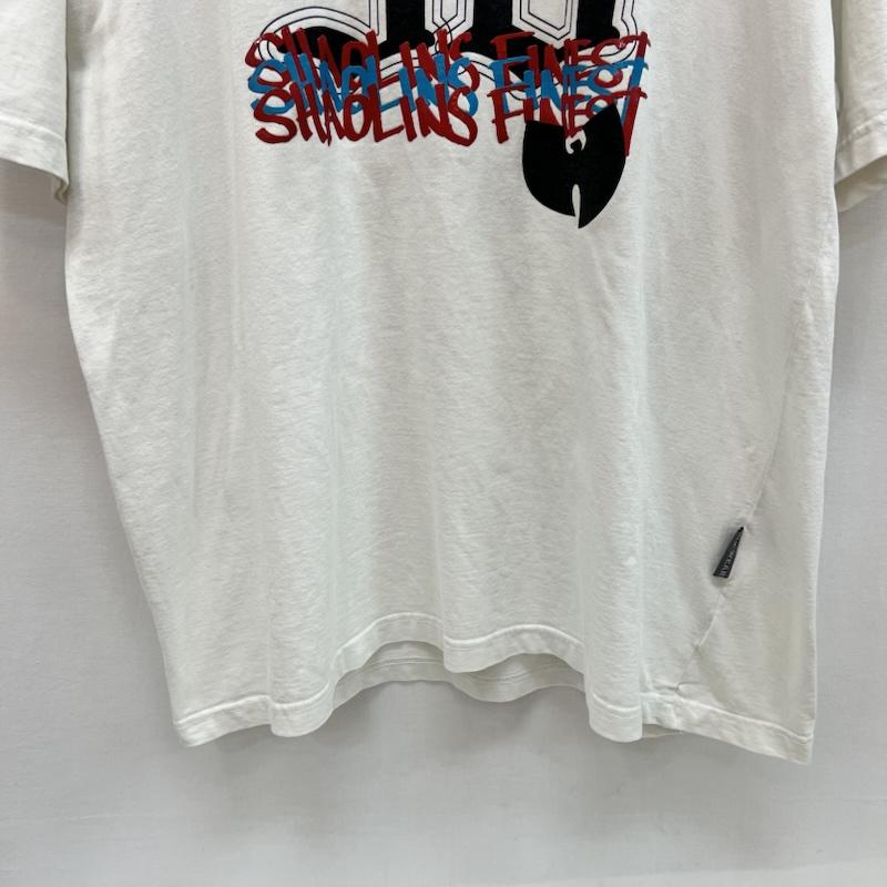 ウーウェア WU-WEAR Tシャツ 半袖 Wu-Tang ウータンクラン ロゴ Tシャツ ビンテージ 90s 00s XXL 白 / ホワイト / white メンズ USED 古着 中古 50159565