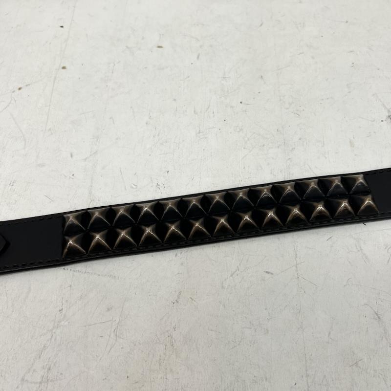 キャリー CALEE ベルト・バックル ベルト スタッズ レザー ベルト ロゴ - 黒 / ブラック / black メンズ USED 古着 中古 50159574