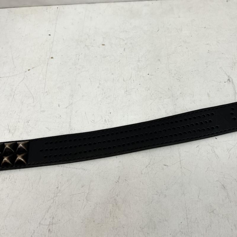 キャリー CALEE ベルト・バックル ベルト スタッズ レザー ベルト ロゴ - 黒 / ブラック / black メンズ USED 古着 中古 50159574