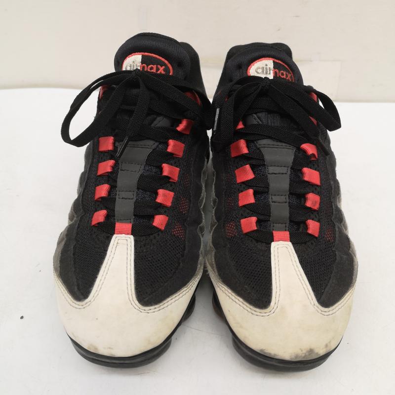 ナイキ NIKE スニーカー スニーカー AIR VAPORMAX 95 ヴェイパーマックス AJ7292-101 26.0cm 黒 / ブラック / black X 灰 / グレー / gray メンズ USED 古着 中古 50159575