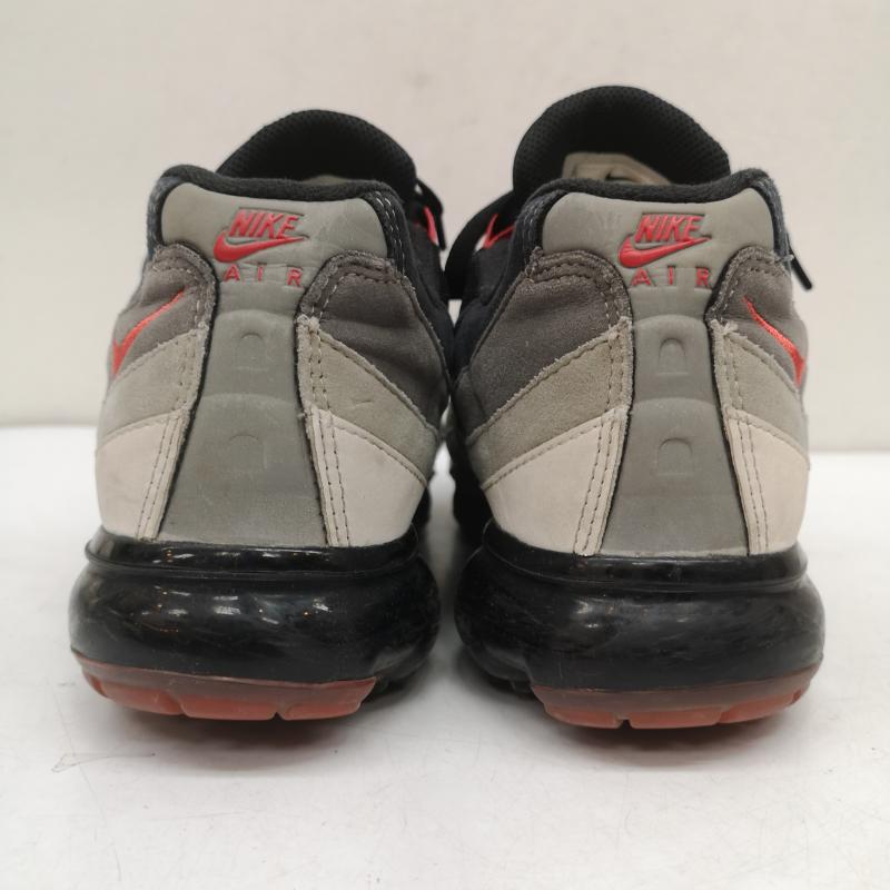 ナイキ NIKE スニーカー スニーカー AIR VAPORMAX 95 ヴェイパーマックス AJ7292-101 26.0cm 黒 / ブラック / black X 灰 / グレー / gray メンズ USED 古着 中古 50159575
