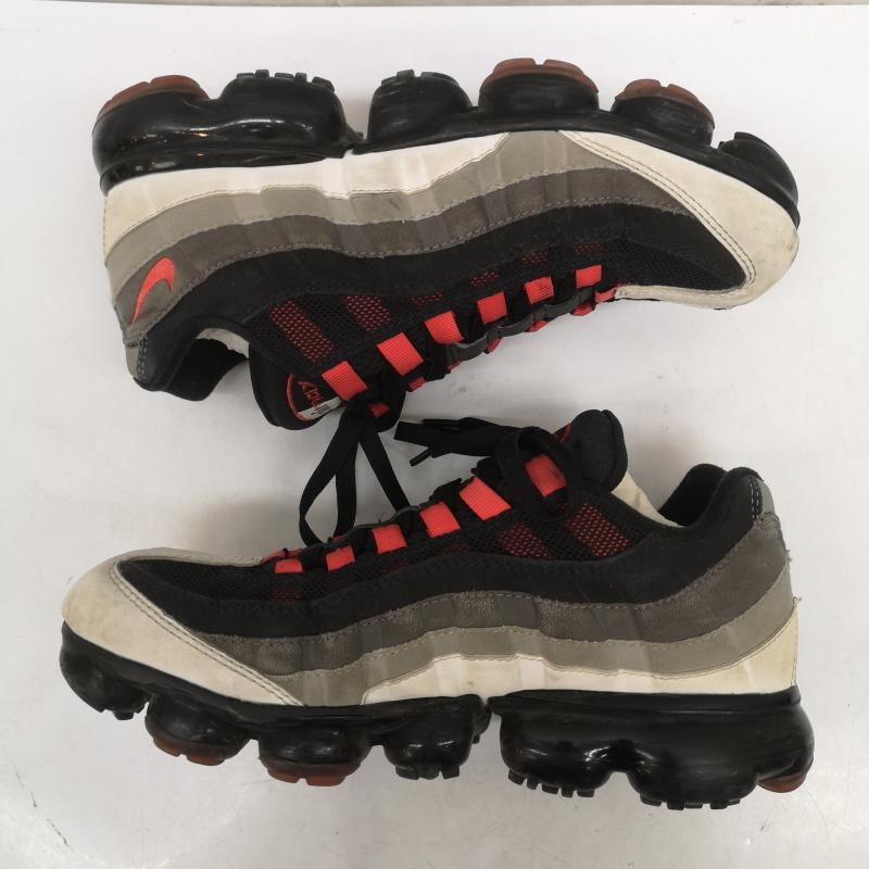 ナイキ NIKE スニーカー スニーカー AIR VAPORMAX 95 ヴェイパーマックス AJ7292-101 26.0cm 黒 / ブラック / black X 灰 / グレー / gray メンズ USED 古着 中古 50159575