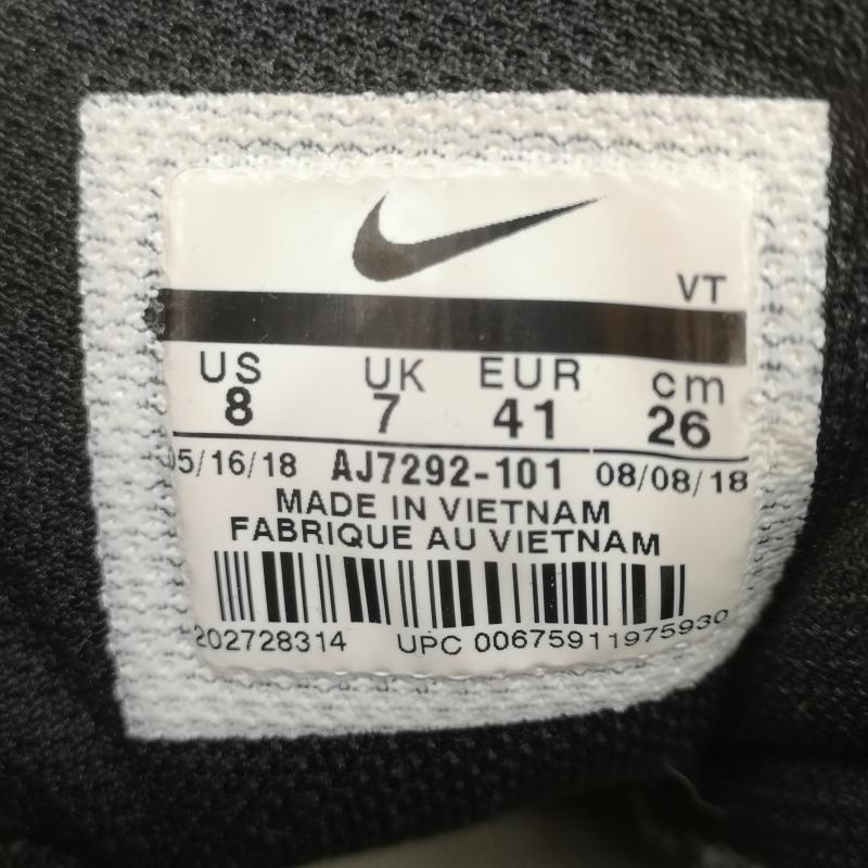 ナイキ NIKE スニーカー スニーカー AIR VAPORMAX 95 ヴェイパーマックス AJ7292-101 26.0cm 黒 / ブラック / black X 灰 / グレー / gray メンズ USED 古着 中古 50159575