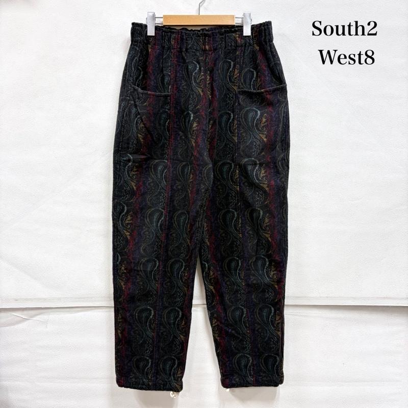 サウスツーウェストエイト South2 West8 パンツ ワークパンツ、ペインターパンツ Army Strings Pants アーミーストリング パンツ イージー サイドポケット ドローコード ネペンテス S 総柄 マルチカラー / マルチカラー / multicolor メンズ USED 古着 中古 50159578