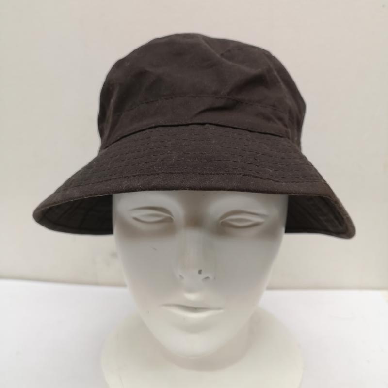 バーブァー Barbour 帽子 ハット バケット ハット WAX SPORTS HAT ワックス コットン - 茶 / ブラウン / brown メンズ USED 古着 中古 50159581